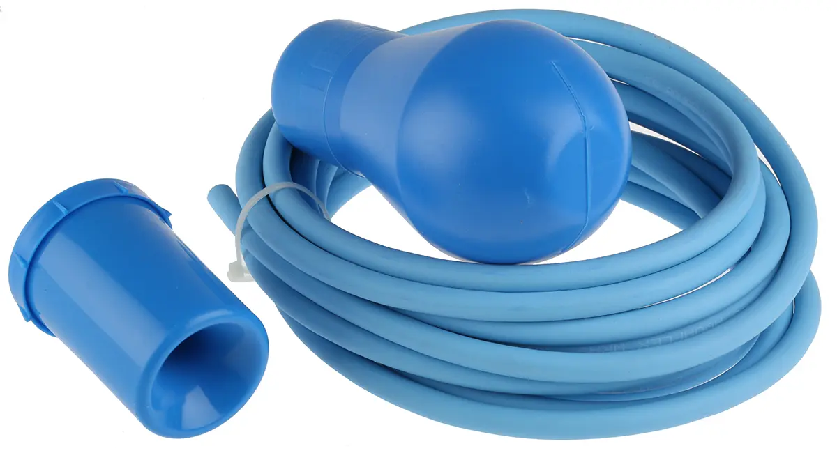 Produktfoto 1 von Sensata / Cynergy3 LM Schwimmerschalter Kabel 110 V dc, Nein, 0 °C 250 V ac → 55 °C, mit 5 m Leitung