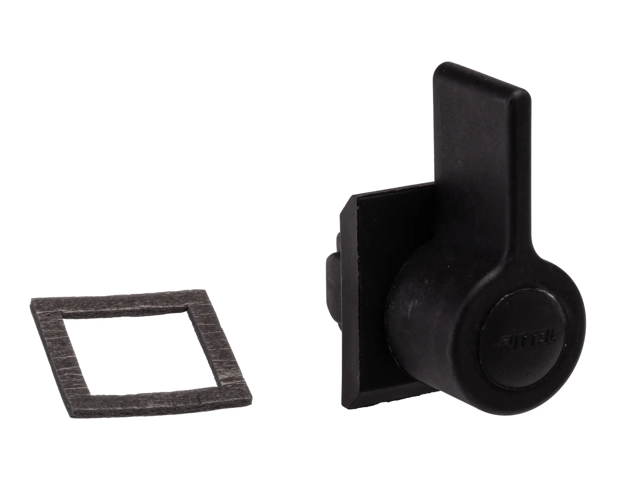 Produktfoto 1 von Rittal Schwarz RAL 9011 Sperrgriff, Kunststoff