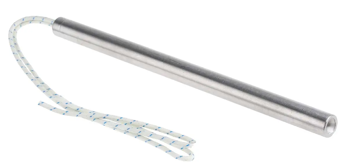 Produktfoto 1 von RS PRO Heizelement Heizpatrone 600 W / 220 V ac, Ø 12,5 mm, Länge 200mm