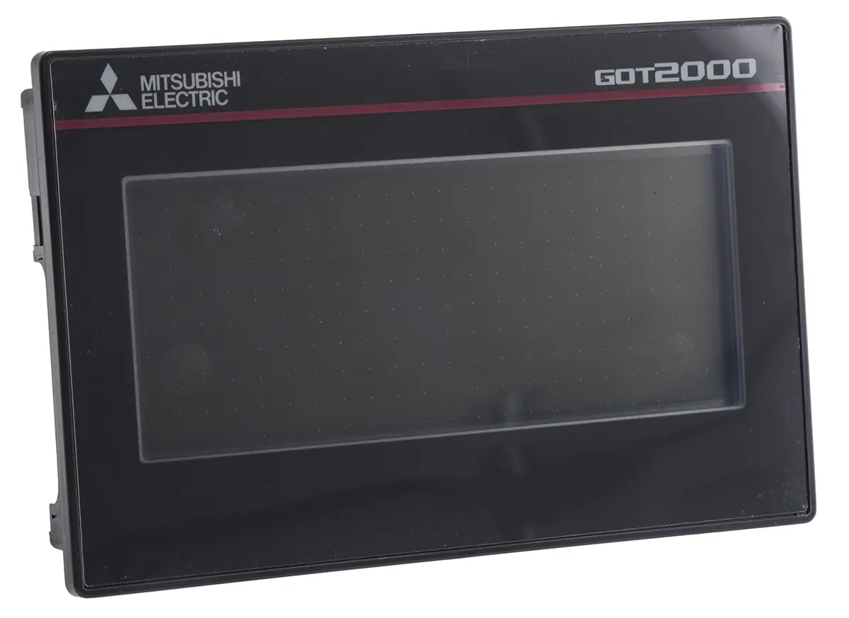 Produktfoto 1 von Mitsubishi Electric, GOT2000, HMI-Touchscreen, LCD, 320 x 128 pixel, 96.52 mm