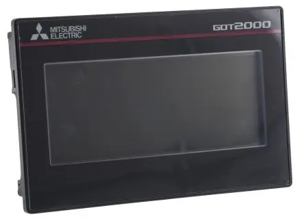 Produktfoto 1 von Mitsubishi Electric, GOT2000, HMI-Touchscreen, LCD, 320 x 128 pixel, 96.52 mm
