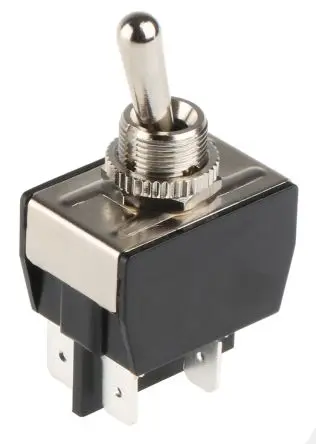 Produktfoto 1 von Arcolectric (Bulgin) Ltd Panel Kippschalter DPST, Ein-Aus, 277 V ac, 20A, IP67, Stecker