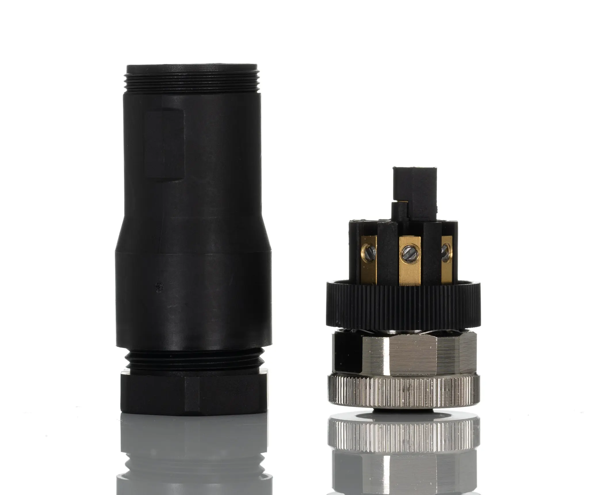 Produktfoto 1 von Phoenix Contact SACC M12 Rundsteckverbinder Buchse 8-polig Stecker 2A DIN-Hutschiene IP40