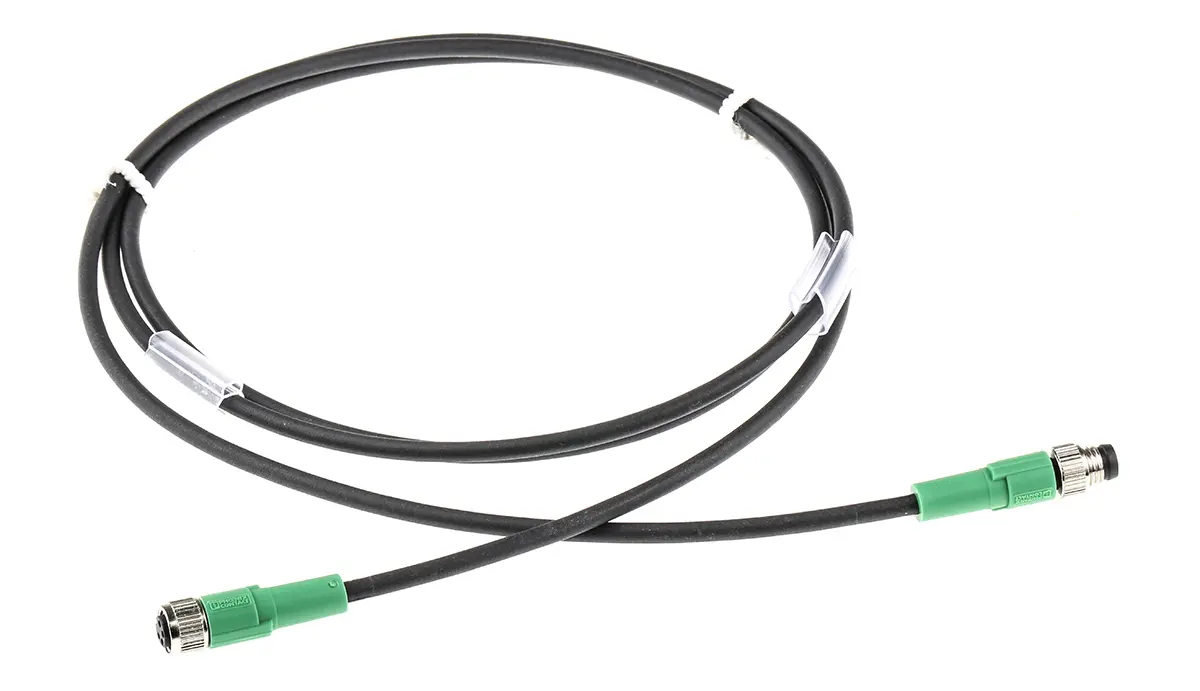 Produktfoto 1 von Phoenix Contact SAC, 4-polig Sensor-Betätigungselementkabel, M8 Stecker 4 / M8 Buchse, Länge 1.5 m