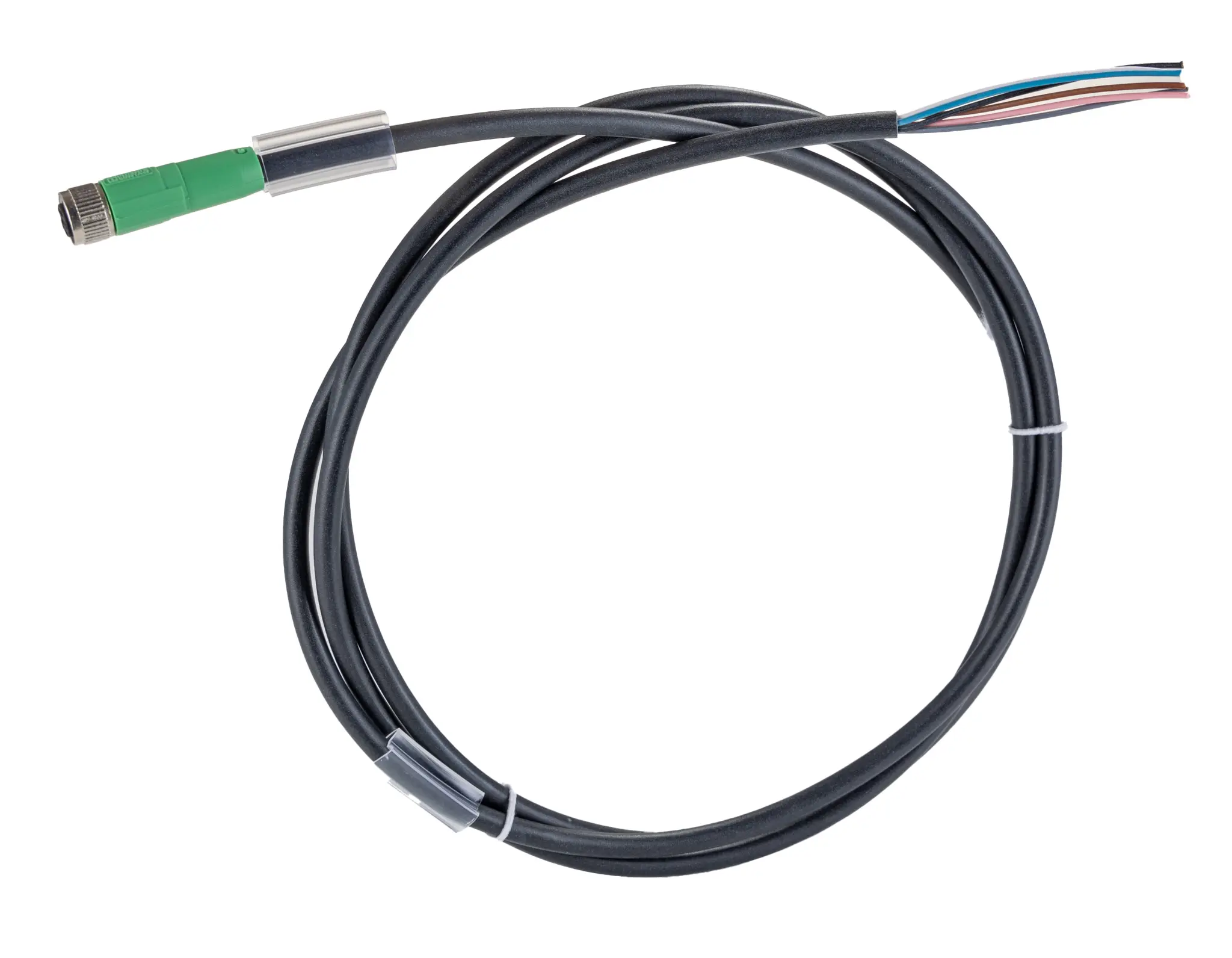 Produktfoto 1 von Phoenix Contact 5-PUR/M8FS, SAC6P1, 6-polig Sensor-Betätigungselementkabel, M8 Buchse 6 / Gerade, Länge 1.5 m
