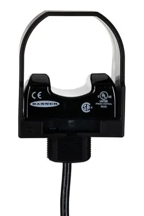 Banner OTB Druckschalter Beleuchtet Tastend Panel Ø 30.2 mm, IP66
