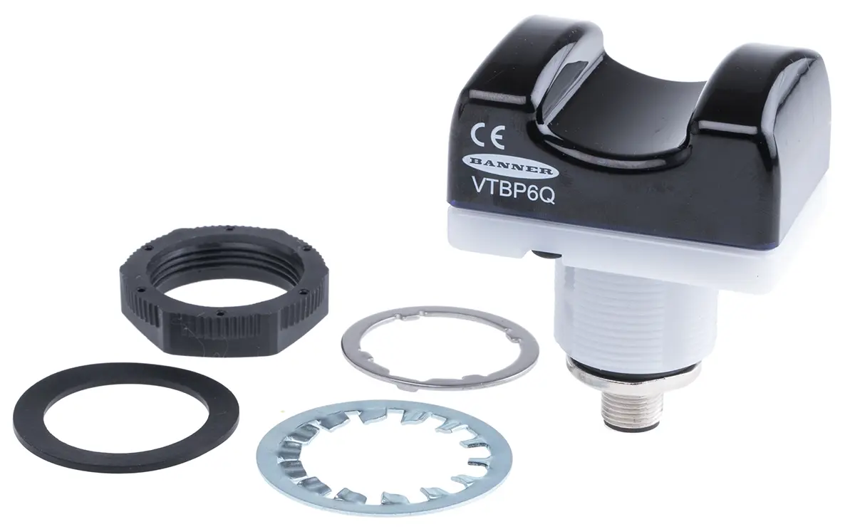 Produktfoto 1 von Banner VTB Druckschalter Grün Beleuchtet Panel Ø 30 mm / 150 mA 30 V dc, IP66