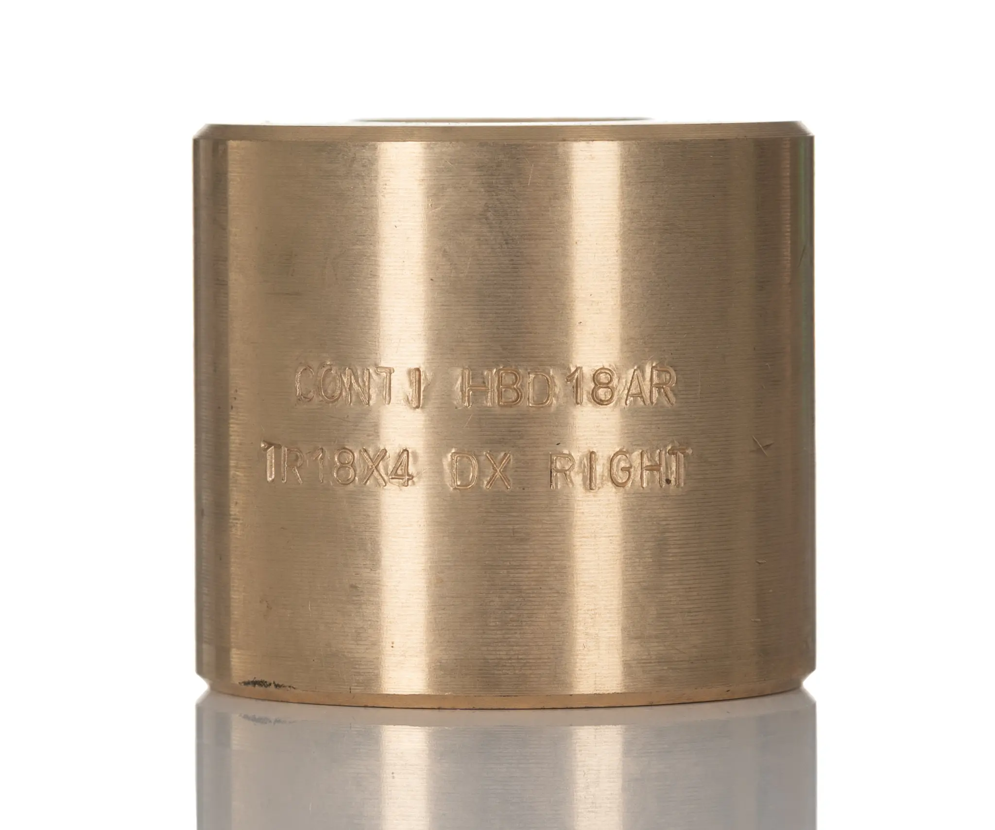 Produktfoto 1 von RS PRO 4 mm Spindelmutter Zylindrisch 18 mm, Außen-Ø: 40 mm Außen-ø , Länge: 36 mm