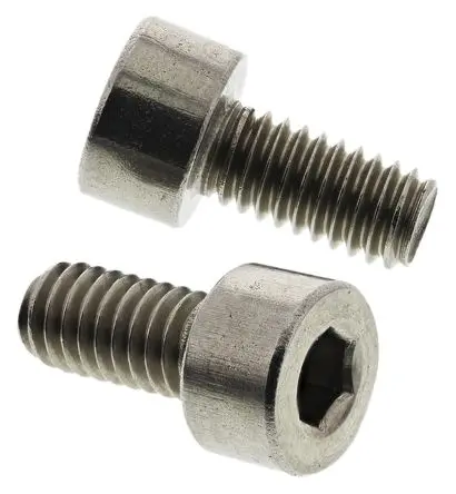 Produktfoto 1 von RS PRO Innensechskant Innensechskantschraube, Edelstahl glatt, M4, M4 8 mm