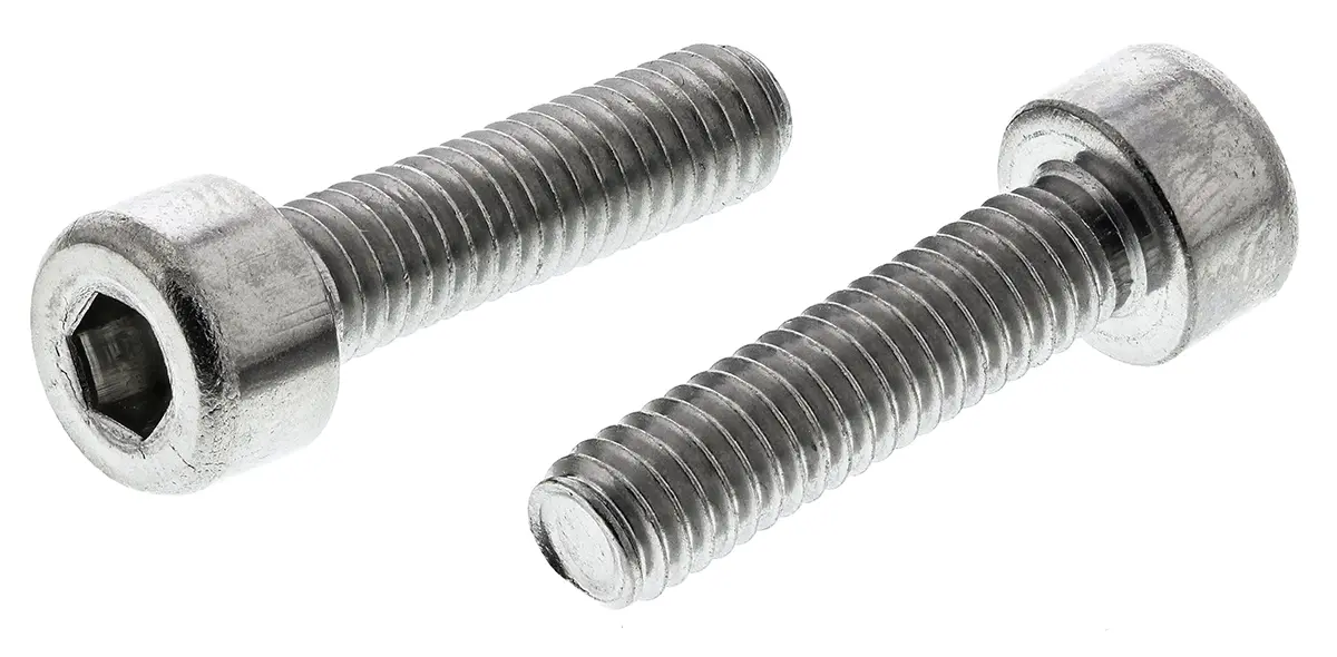 Produktfoto 1 von RS PRO Zylinderkopf Innensechskantschraube, Edelstahl A2, M4 x 0.7mm, 16mm
