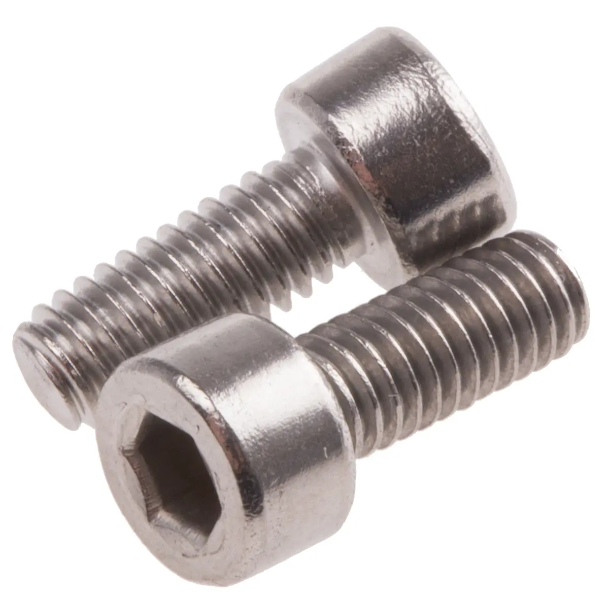 Produktfoto 1 von RS PRO Zylinderkopf Innensechskantschraube, Edelstahl A2, M4 x 0.7mm, 10mm