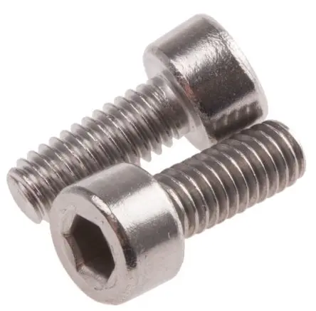 Produktfoto 1 von RS PRO Innensechskant Innensechskantschraube, Edelstahl glatt, M4, M4 10 mm