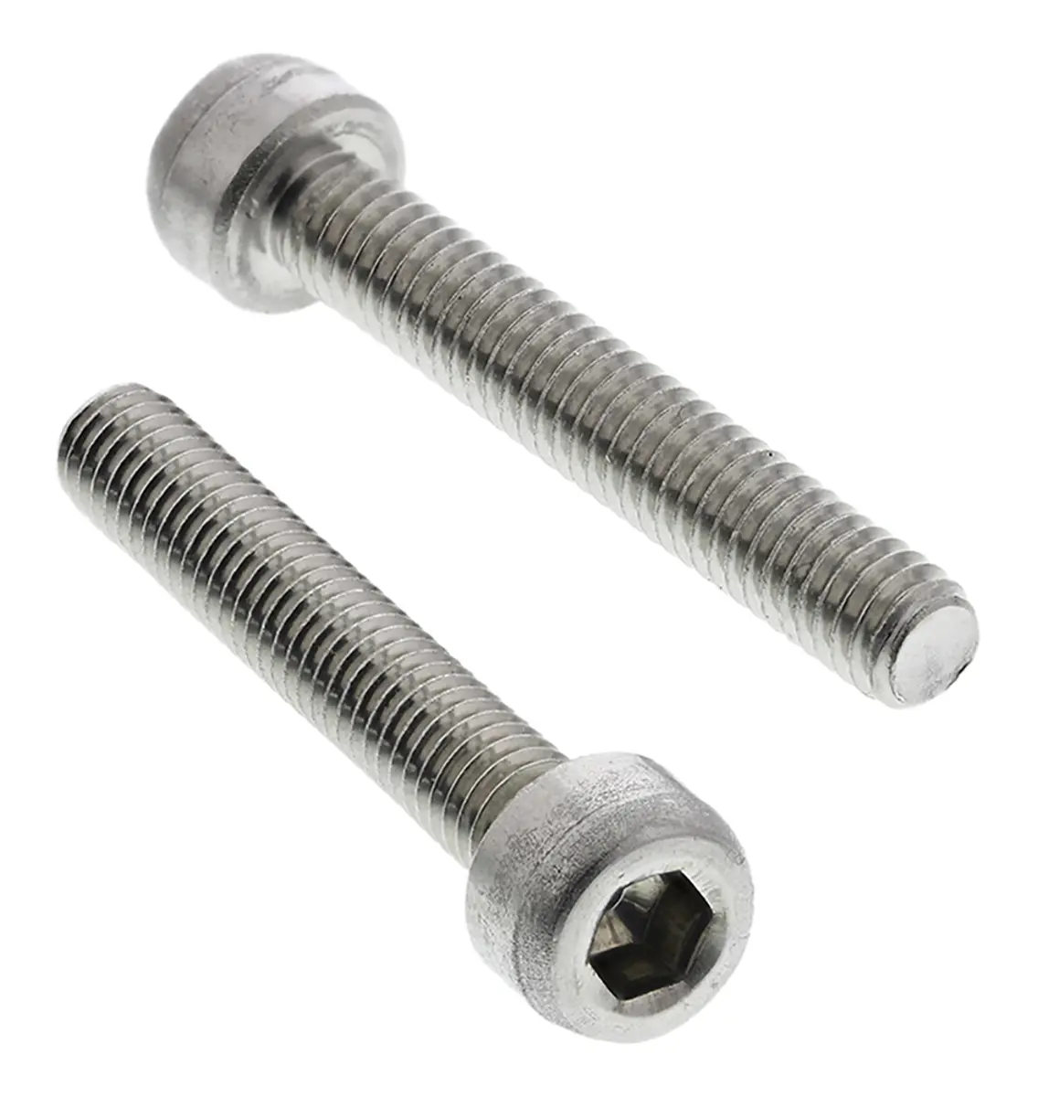 Produktfoto 1 von RS PRO Zylinderkopf Innensechskantschraube, Edelstahl A2, M4 x 0.7mm, 25mm