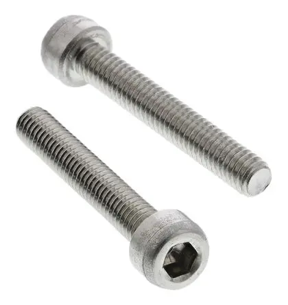 Produktfoto 1 von RS PRO Innensechskant Innensechskantschraube, Edelstahl glatt, M4, M4 25 mm