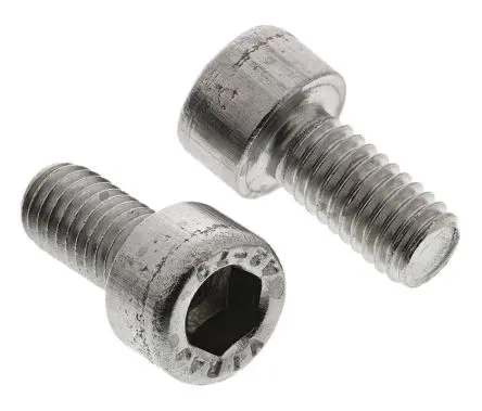 Produktfoto 1 von RS PRO Innensechskant Innensechskantschraube, Edelstahl glatt, M6, M6 12 mm
