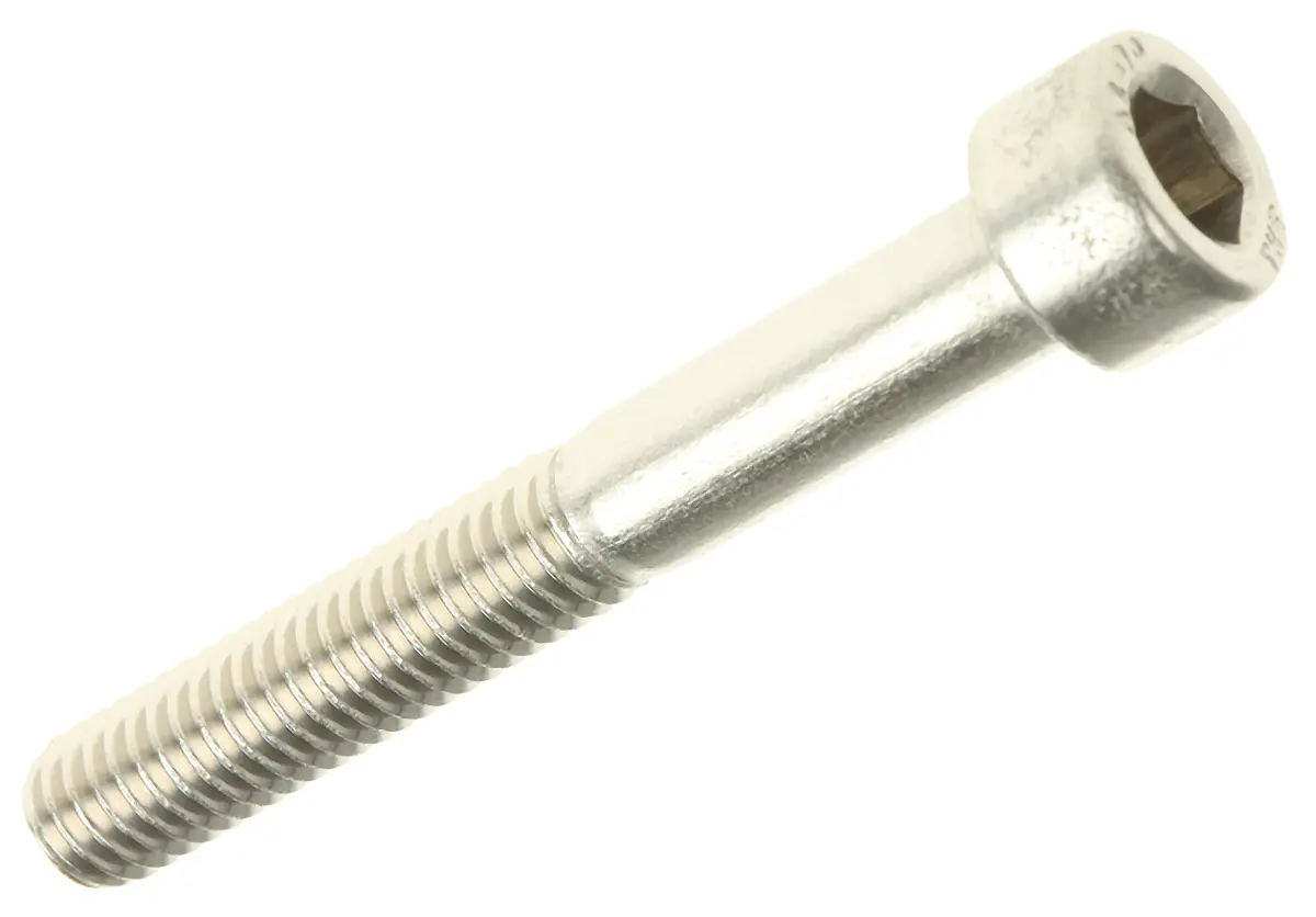 Produktfoto 1 von RS PRO Zylinderkopf Innensechskantschraube, Edelstahl A2, M6 x 1mm, 45mm