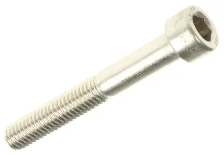 Produktfoto 1 von RS PRO Innensechskant Innensechskantschraube, Edelstahl glatt, M6, M6 45 mm