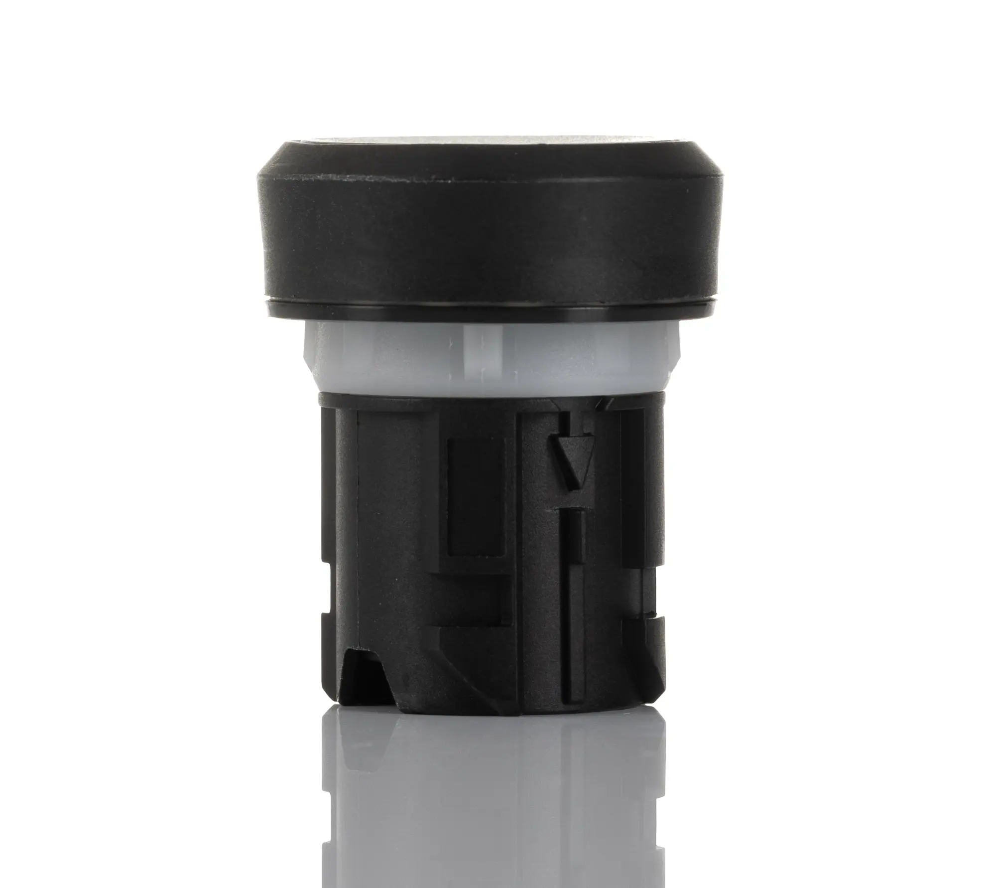 Produktfoto 1 von Siemens SIRIUS ACT 3SU10 Drucktastenkopf Ø 22 mm, Schwarz Tastend Rund Rund Kunststoff, IP66
