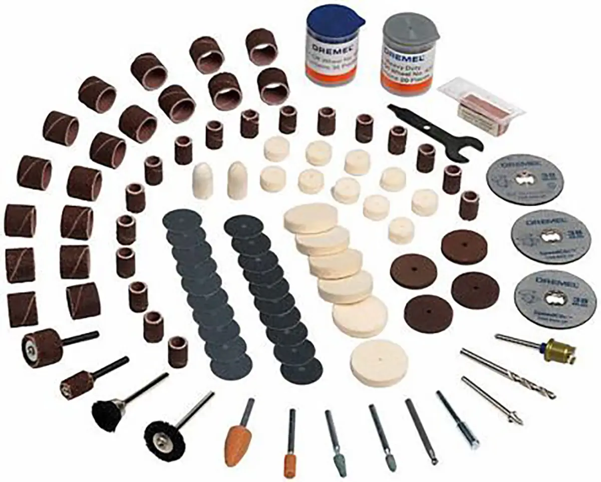 Produktfoto 1 von Dremel Schneid- und Polierset für Dremel-Werkzeuge 150