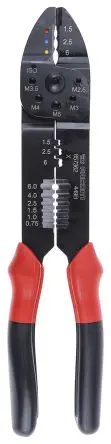 Produktfoto 1 von Facom 449 Crimp-Werkzeug 0.75 to 6 mm² für Isolierte Klemmen, 240mm