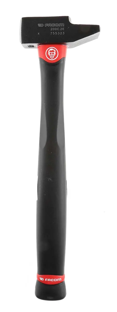 Produktfoto 1 von Facom Hammer, Ingenieurshammer aus Edelstahl 0.345 kg Graphit-Stiel 245 mm