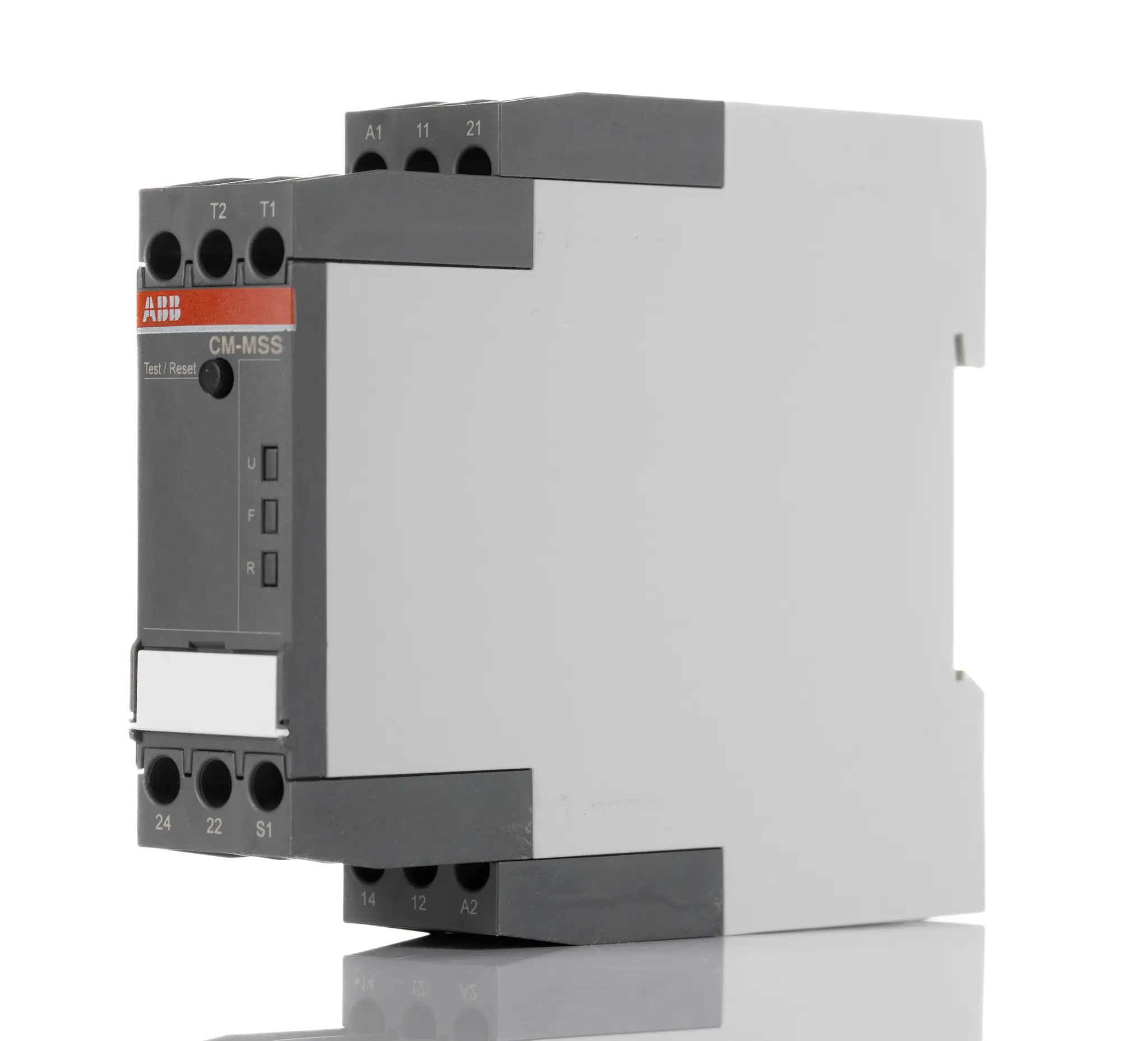Produktfoto 1 von ABB CM-MSS Überwachungsrelais 220 → 240V ac 1-phasig, 2-poliger Wechsler DIN-Schienen