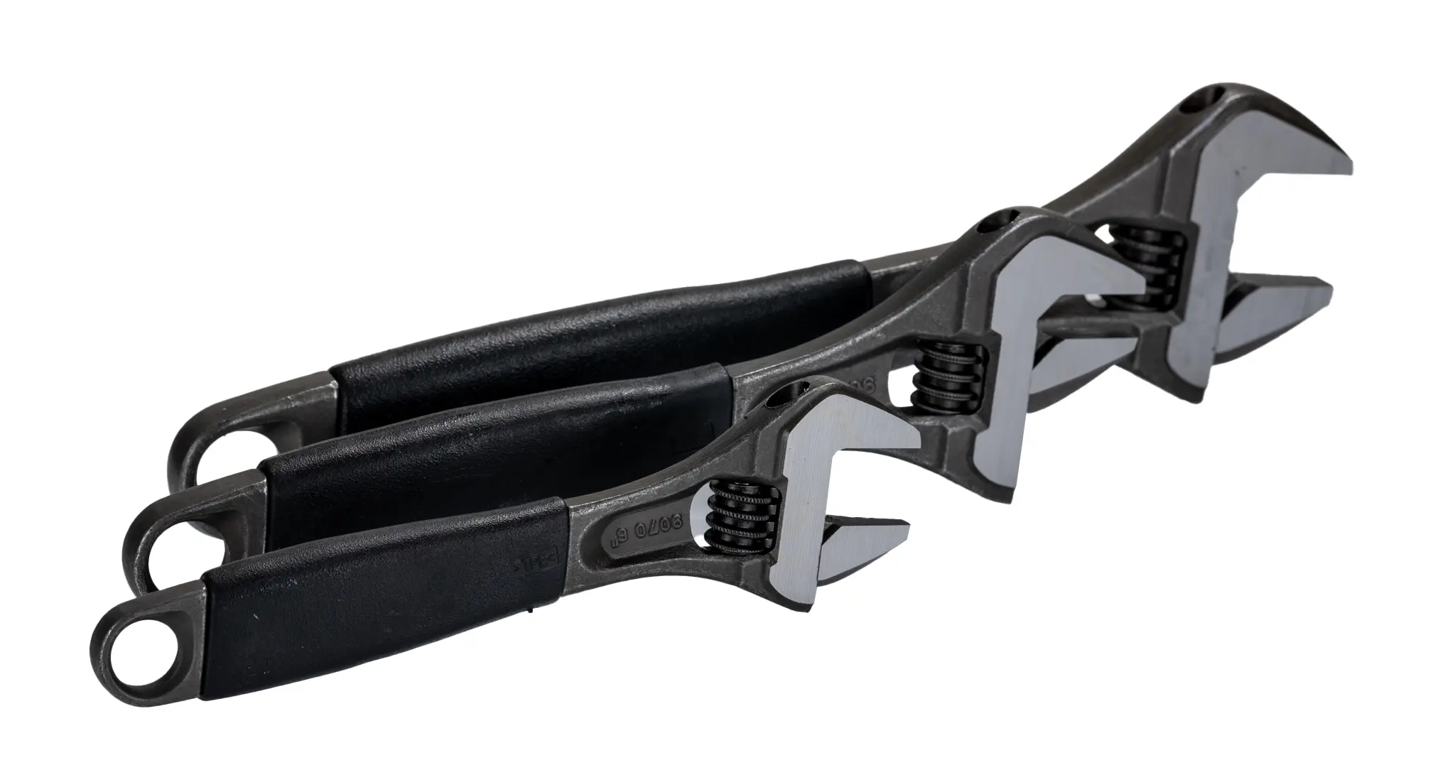Produktfoto 1 von Bahco Ratschen Satz Rollgabelschlüssel Nicht parkend, Kunststoff Griff, Backenweite 30 mm, / Länge 158 mm