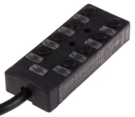 Produktfoto 1 von RS PRO Sensor-Box 8 Anschlüsse, 5 m