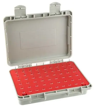 Produktfoto 1 von RS PRO Stiftlehren-Set, 55-teilig