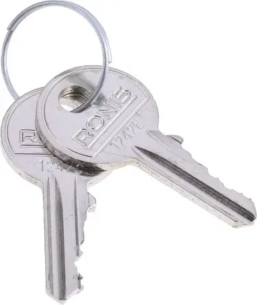 Produktfoto 1 von Rittal Schaltschrankschlüssel Schraubenschlüssel 2-in-1 Standard-Set mit 2 Schlüsseln