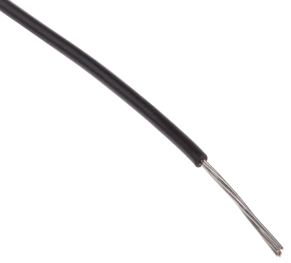 Produktfoto 1 von RS PRO UL1429 Schaltdraht 0.13 mm², 26 AWG 100 m Schwarz Ø 1 mm 7 Litzen Polyvinylchlorid