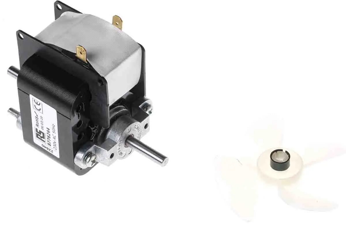 Produktfoto 1 von Mellor Electric AC 2-polig Wechselstrommotor Gegen den Uhrzeigersinn, 26 W 2850 rpm 230 V SMD