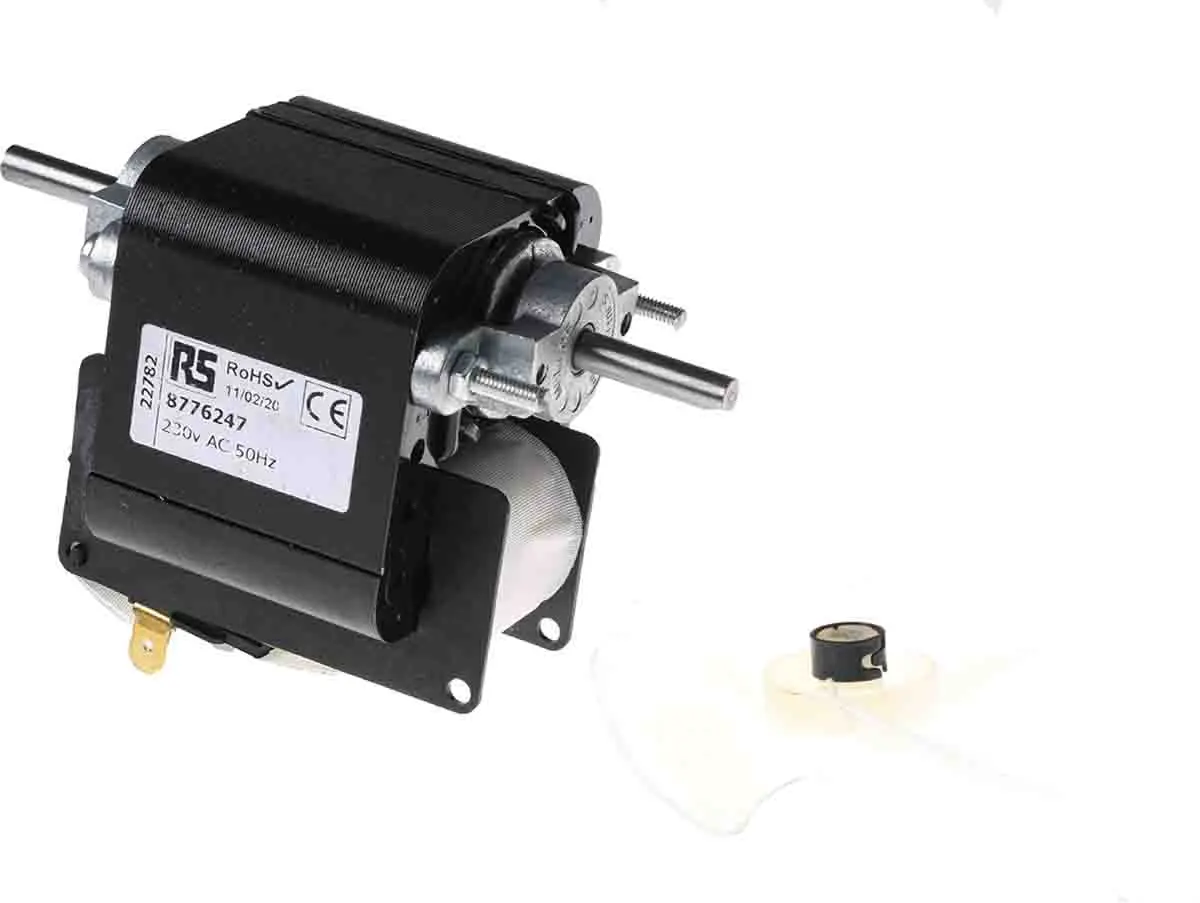 Produktfoto 1 von Mellor Electric AC 2-polig Wechselstrommotor Gegen den Uhrzeigersinn, 40 W 2850 rpm 230 V SMD