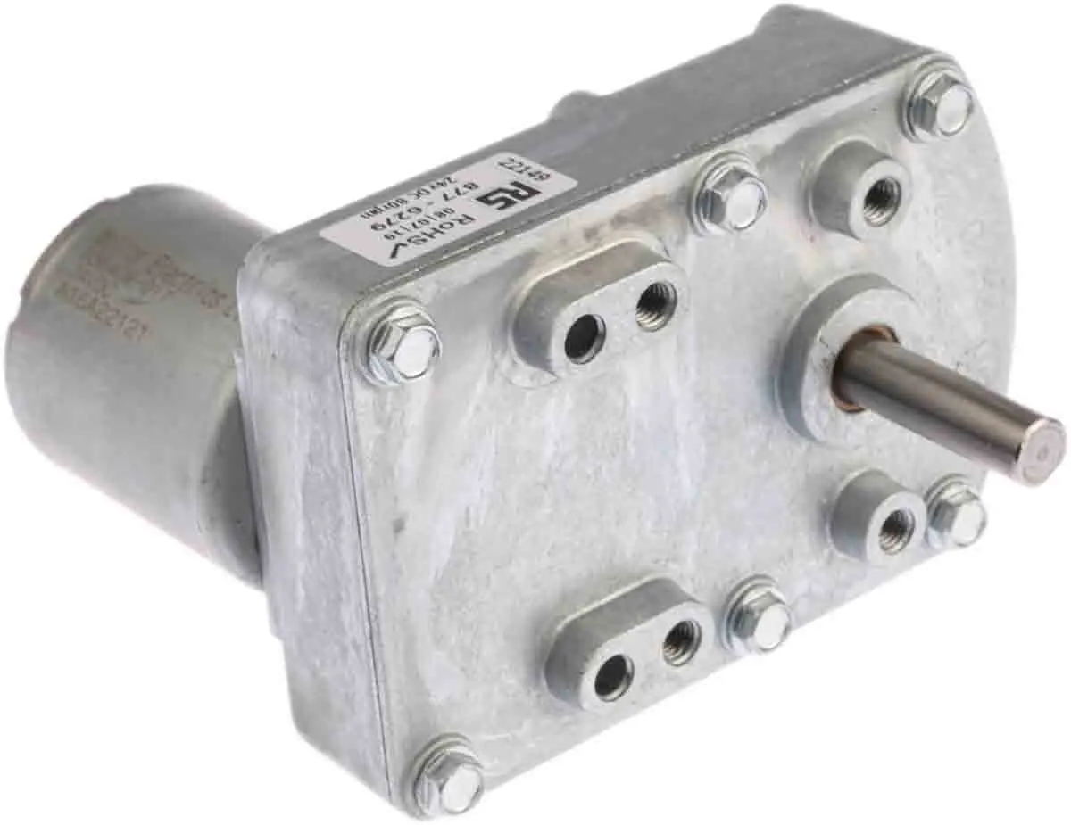 Produktfoto 1 von Mellor Electric T6 Getriebemotor, bürstenlos DC-Getriebemotor bis 2 Nm, 24 V / 9 W, 80 rpm, Wellen-Ø 7.94 mm, 56 mm x