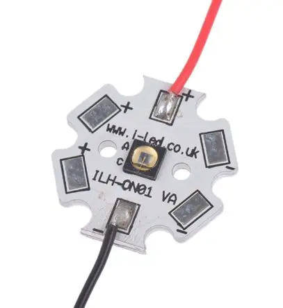 Produktfoto 1 von Intelligent LED Solutions OSLON Black PowerStar IR-LED Array, Leiterplatte 215 mW, 940 nm, 1340 mW, 5-Pin,