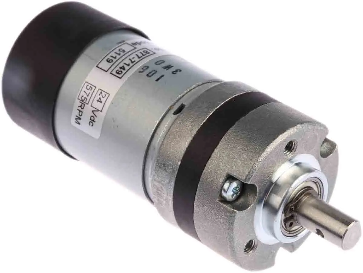Produktfoto 1 von Micromotors E192 Bürsten-Getriebemotor DC-Getriebemotor bis 20 Ncm 5:1, 24 V dc / 22.8 W, 575 rpm, Wellen-Ø 8 mm x 86 mm