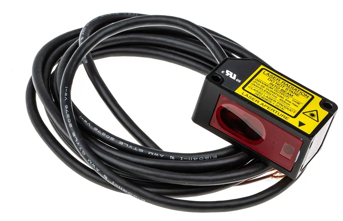 Produktfoto 1 von Panasonic HG-C Kubisch Ultraschallsensor, Hintergrundunterdrückung, Bereich 50 mm, PNP Ausgang, Anschlusskabel