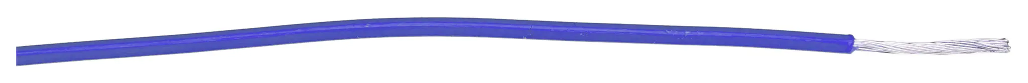 Produktfoto 1 von Alpha Wire Hookup Wire TEFLON Schaltdraht 0.09 mm², 28 AWG 30.5 m Blau Ø 0.69 mm 13332 Litzen Polytetrafluorethylen