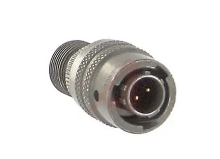 Produktfoto 1 von Amphenol Socapex, PT Kupferlegierung MIL-Spec Rundsteckverbinder Gerade, 2-polig, 1000V ac, Kabel, Gehäuse 8 Stecker,