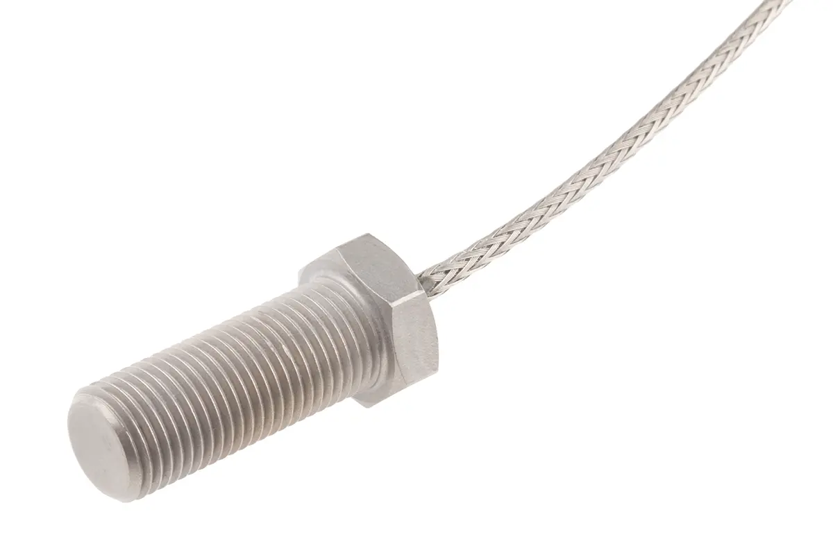 Produktfoto 1 von RS PRO Edelstahl Bolzen-Thermoelement Typ K, Ø M10 x 25mm → +250°C