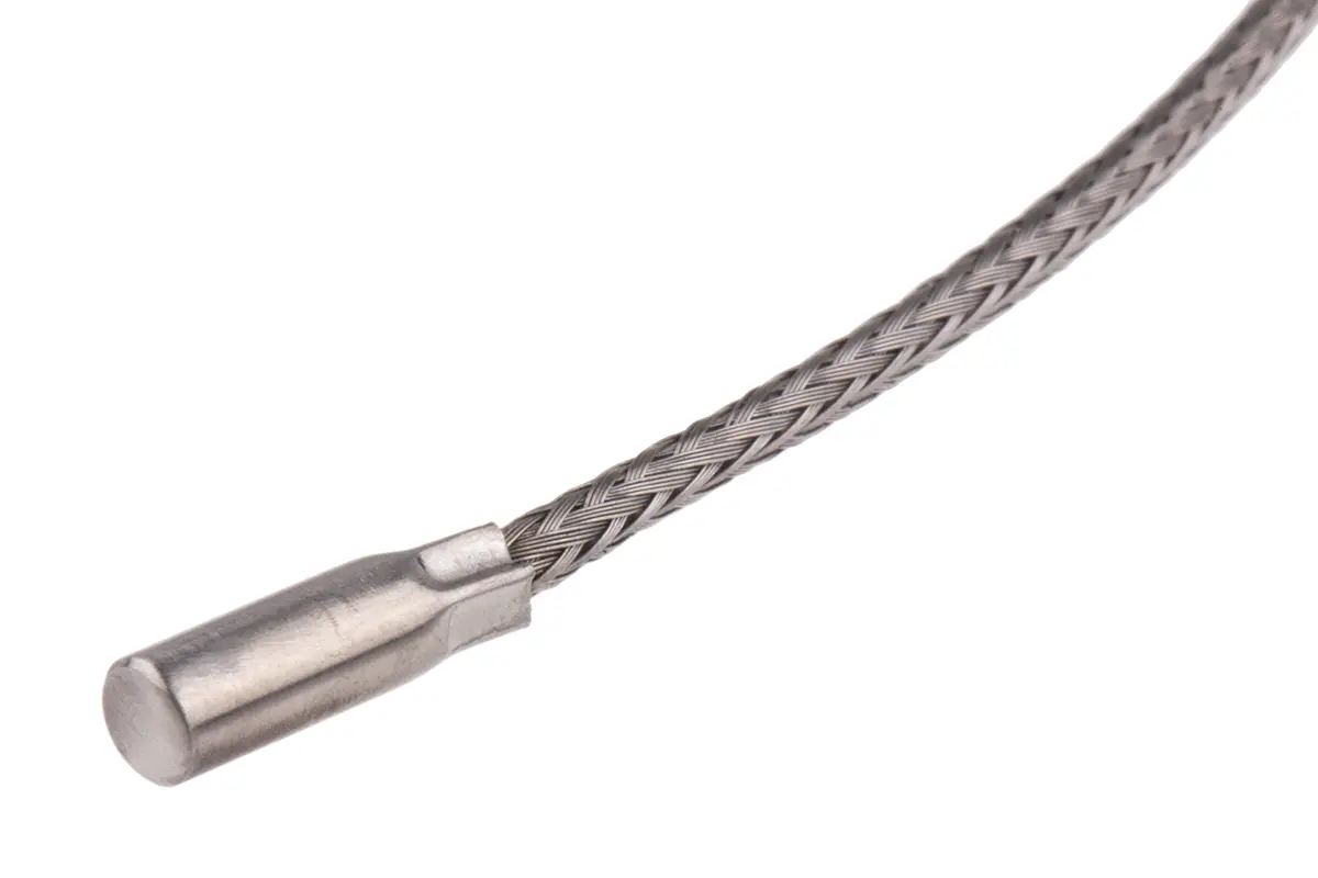 Produktfoto 1 von RS PRO RS203/0816 Edelstahl 316 Geerdetes Thermoelement Typ J, Ø 4 mm x 13 mm 60 °C → 350 °C