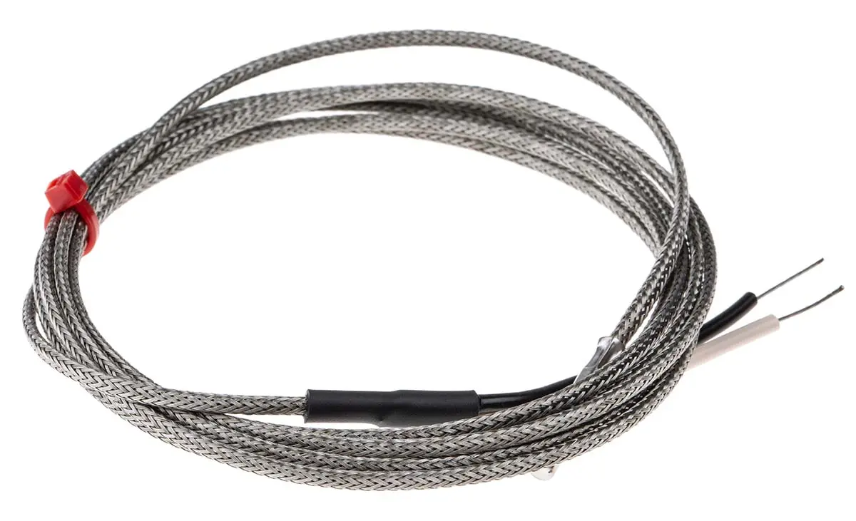 Produktfoto 1 von RS PRO Edelstahl 316 Geerdetes Thermoelement Typ J, Ø 4 mm x 25 mm 60 °C → 350 °C