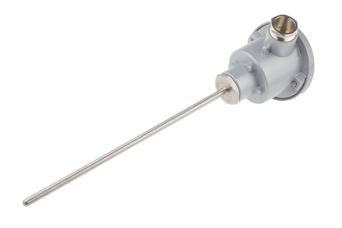 Produktfoto 1 von RS PRO PT100 Widerstandsthermometer Edelstahl Ø 6mm x 200mm, -50°C → +450°C