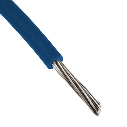 Produktfoto 1 von RS PRO UL11028 Schaltdraht 0.13 mm², 26 AWG 100 m Blau Ø 1 mm 7 Litzen Modifizierter Polyphenylen-Ether