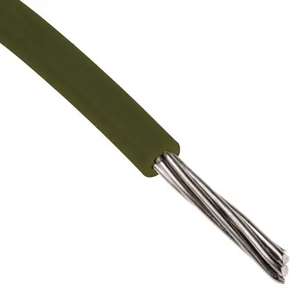 Produktfoto 1 von RS PRO UL11028 Schaltdraht 0.13 mm², 26 AWG 100 m Braun Ø 1 mm 7 Litzen Modifizierter Polyphenylen-Ether