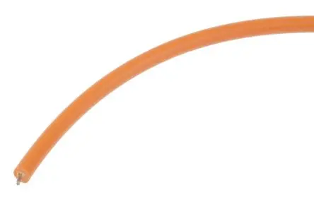 RS PRO UL11028 Schaltdraht 0.33 mm², 22 AWG 100 m Orange Ø 1.3 mm 7 Litzen Modifizierter Polyphenylen-Ether