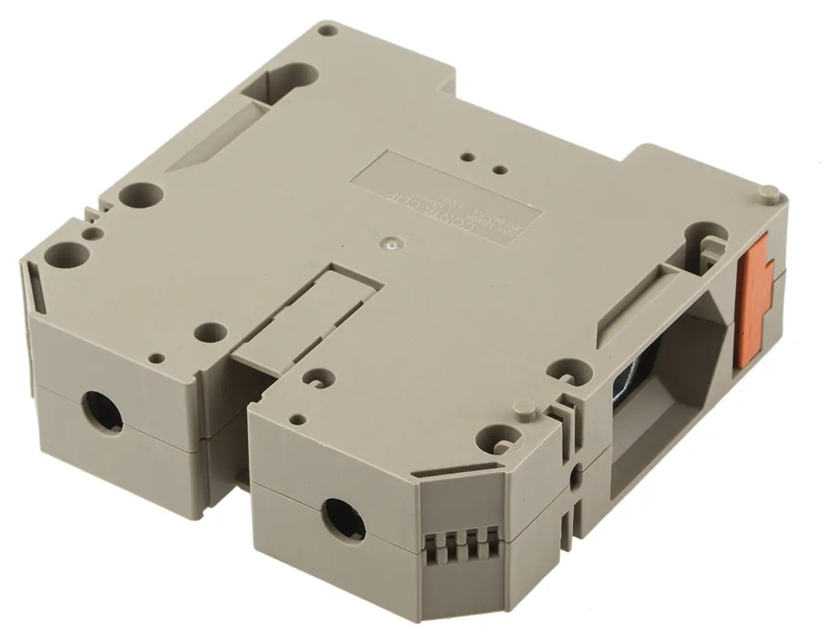 RS PRO 17165.2 Anschlussklemmenblock für Durchkontaktierung 2 Beige, 1 kV Schraubbefestigung