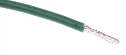 Produktfoto 1 von RS PRO UL3266 Schaltdraht 0.2 mm², 24 AWG 100 m Grün Ø 1.43 mm 11 Litzen Polyethylen
