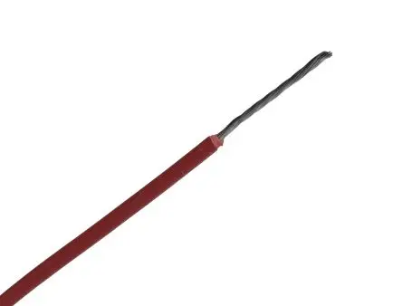 Produktfoto 1 von RS PRO UL3266 Schaltdraht 0.33 mm², 22 AWG 100 m Rot Ø 1.58 mm 17 Litzen Polyethylen