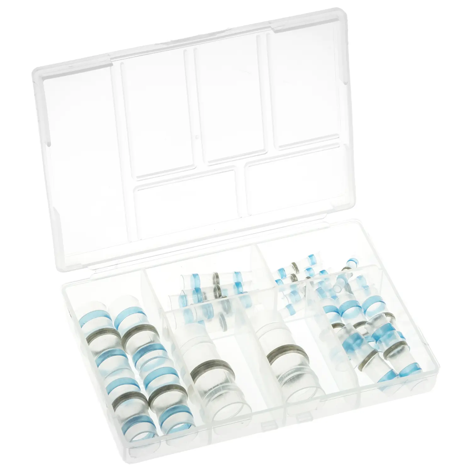 Produktfoto 1 von RS PRO GAST Löthülsenset 25 Lötmuffen ø 1.4 mm ø 13 mm Polyethylen